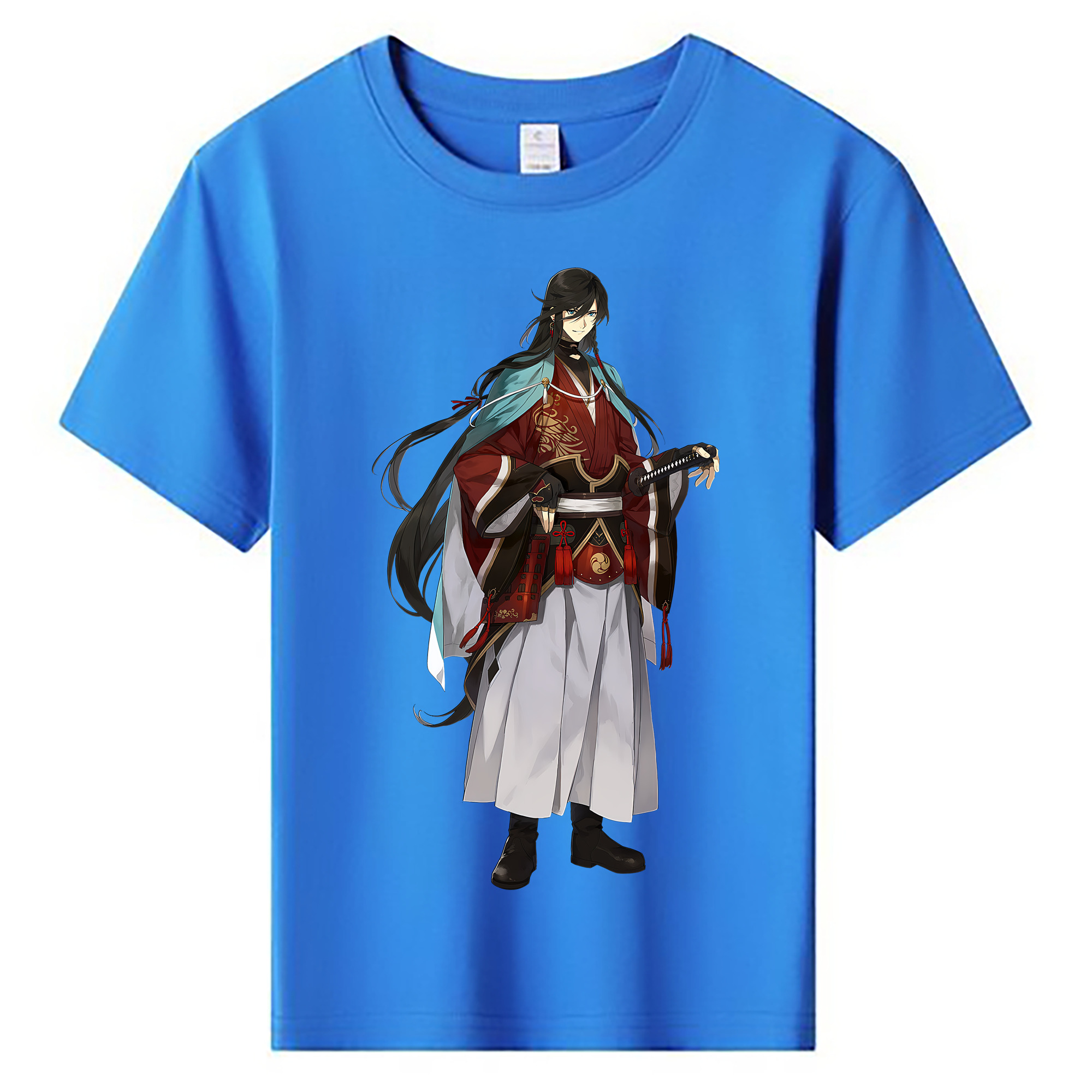 （画像用） 刀剣乱舞 Touken Ranbu 綿100％キッズTシャツ（フロントプリント）